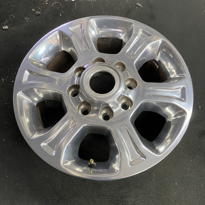 18" DODGE 2500 PICKUP 19-24 , 18x8, 6 spoke , solid spoke Original OEM Wheel Rim - Side Profile