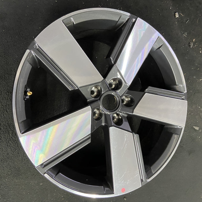 20" SANTA FE 24 gasoline, 20x8.5 Original OEM Wheel Rim - Side Profile