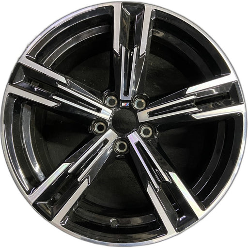 18" BMW 230i 22-24 18x7.5, , double spoke Original OEM Wheel Rim - Front View