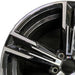 18" BMW 230i 22-24 18x7.5, , double spoke Original OEM Wheel Rim - Angle View