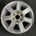 18" ESCALADE 07-09 18x8 7 spoke machined finish opt PW2 Original OEM Wheel Rim - Front View