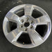 20" SIERRA 1500 PICKUP 19 classic , 20x9, 5 spoke, exposed lug nuts, polished - Side Profile