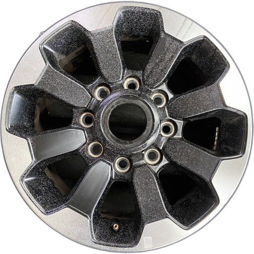 17" DODGE 2500 PICKUP 17-18 , 17x8 , 8 spoke Original OEM Wheel Rim - Front View