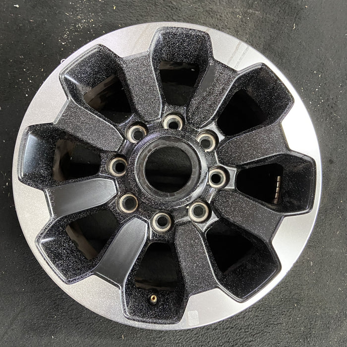 17" DODGE 2500 PICKUP 17-18 , 17x8 , 8 spoke Original OEM Wheel Rim - Angle View