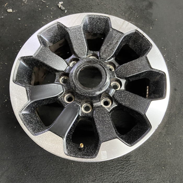17" DODGE 2500 PICKUP 17-18 , 17x8 , 8 spoke Original OEM Wheel Rim - Side Profile