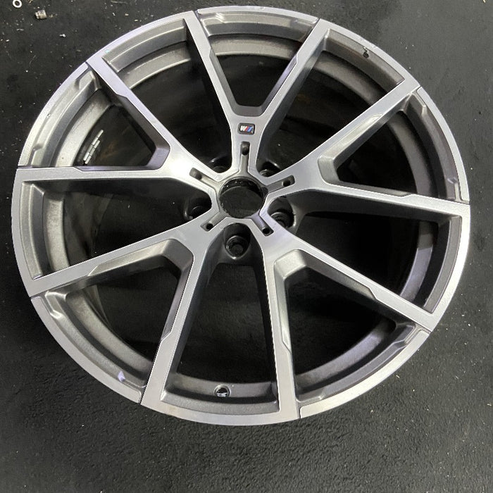 20" BMW 840i 21-22 20x9 5 spoke Y spoke w/o machined face Original OEM Wheel Rim - View 7