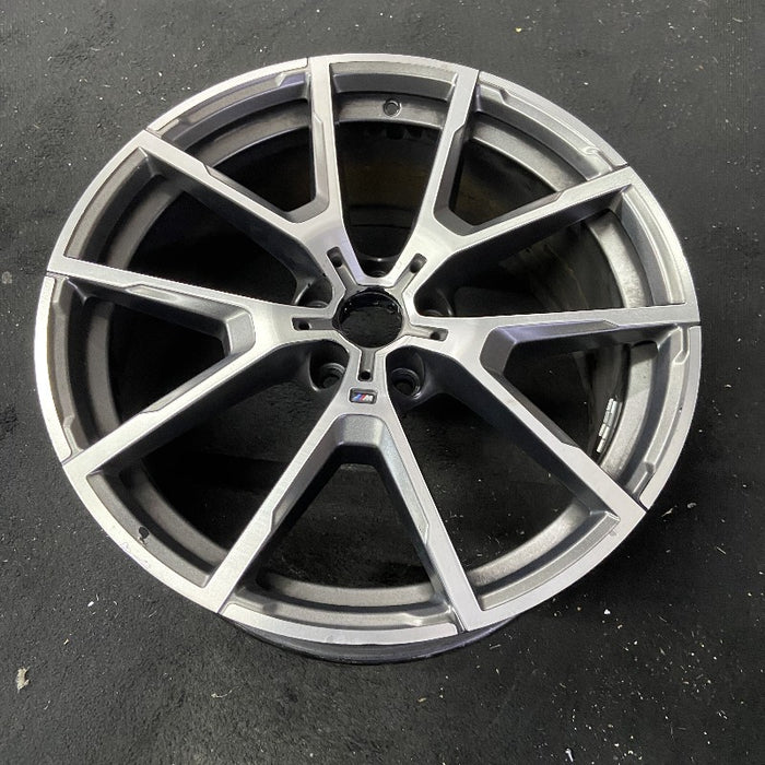 20" BMW 840i 21-22 20x9 5 spoke Y spoke w/o machined face Original OEM Wheel Rim - View 8