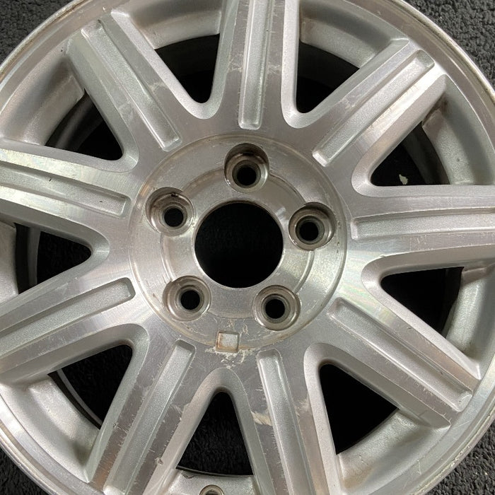 16" TOWN & COUNTRY 04 16x6.5 aluminum 9 spoke machined finish Original OEM Wheel Rim