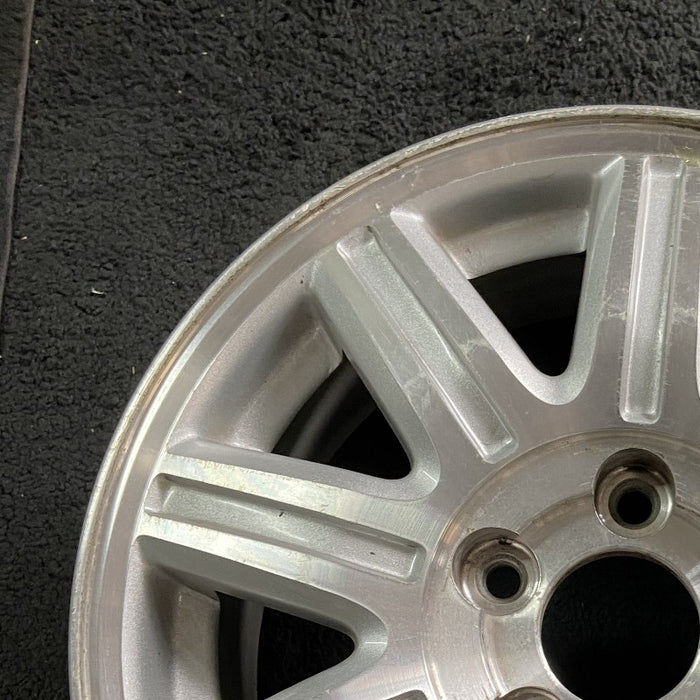 16" TOWN & COUNTRY 04 16x6.5 aluminum 9 spoke machined finish Original OEM Wheel Rim