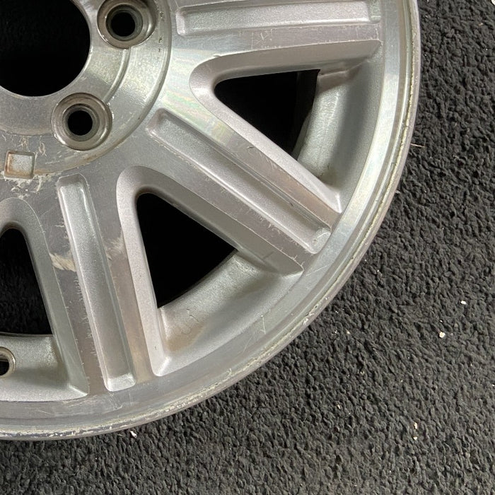 16" TOWN & COUNTRY 04 16x6.5 aluminum 9 spoke machined finish Original OEM Wheel Rim