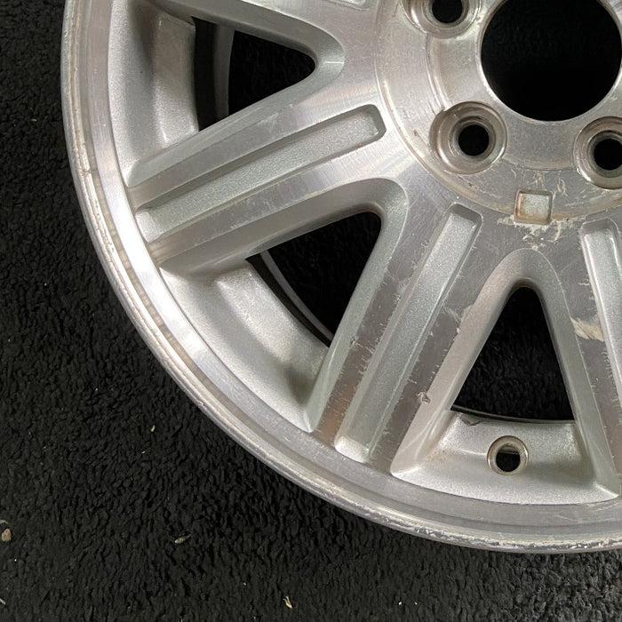 16" TOWN & COUNTRY 04 16x6.5 aluminum 9 spoke machined finish Original OEM Wheel Rim