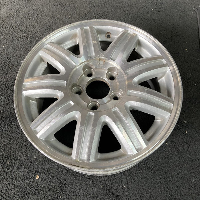 16" TOWN & COUNTRY 04 16x6.5 aluminum 9 spoke machined finish Original OEM Wheel Rim