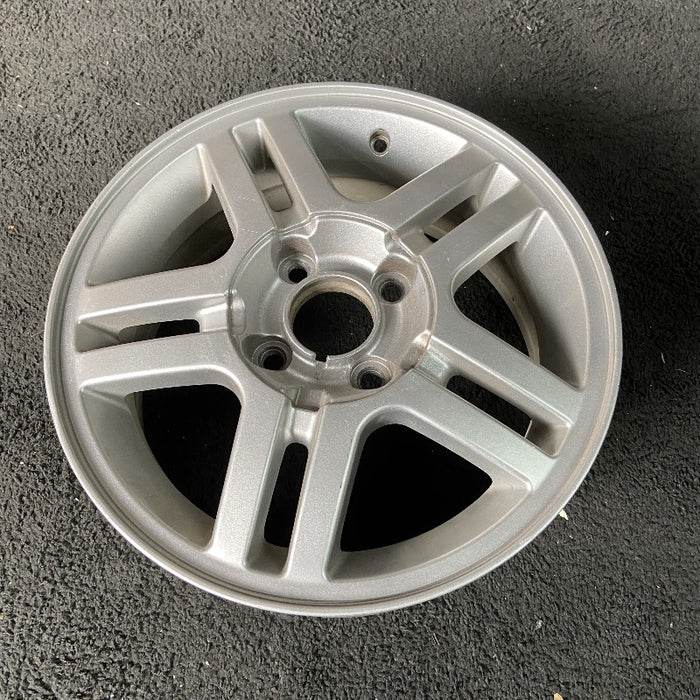 15" FOCUS 00-03 15x6 alloy 10 spoke 5 double sparkle silver Original OEM Wheel Rim