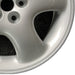 16" PT CRUISER 01 16x6 5 spoke w/o dimples; silver wide spoke Original OEM - Close-Up Detail
