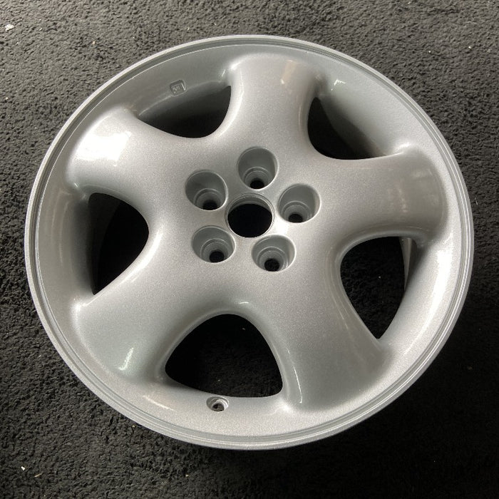 16" PT CRUISER 01 16x6 5 spoke w/o dimples; silver wide spoke Original OEM - View 7