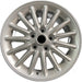16" 300M 99-01 16x7 silver Original OEM Wheel Rim - Front View