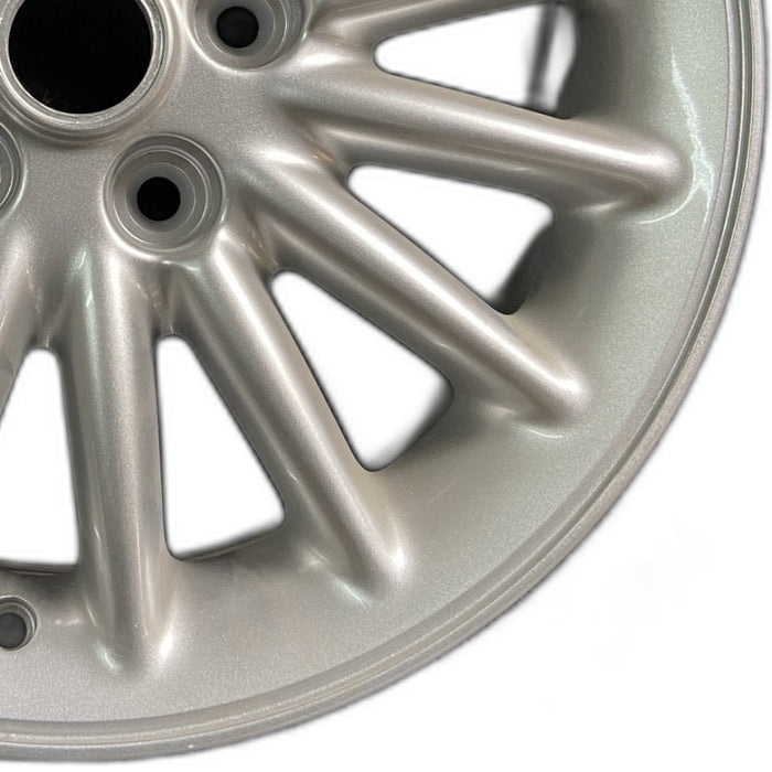 16" 300M 99-01 16x7 silver Original OEM Wheel Rim - Close-Up Detail