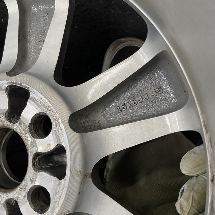 15" PRIUS 04-06 15x6 Original OEM Wheel Rim - Back View