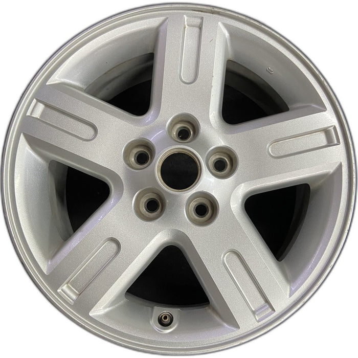 16" ESCAPE 05-08 VIN H 8th digit Hybrid 16x7 aluminum 5 spoke exposed lugs grooved spoke Original OEM Wheel Rim