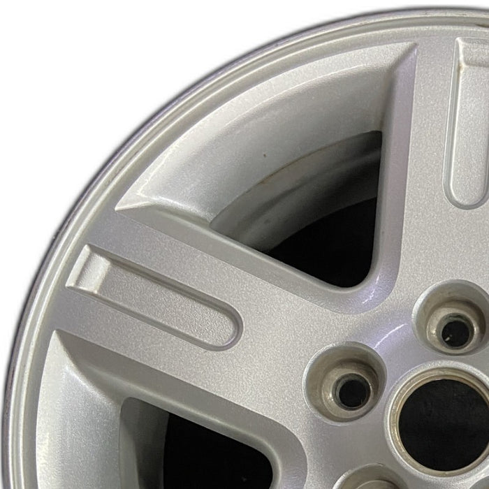 16" ESCAPE 05-08 VIN H 8th digit Hybrid 16x7 aluminum 5 spoke exposed lugs grooved spoke Original OEM Wheel Rim