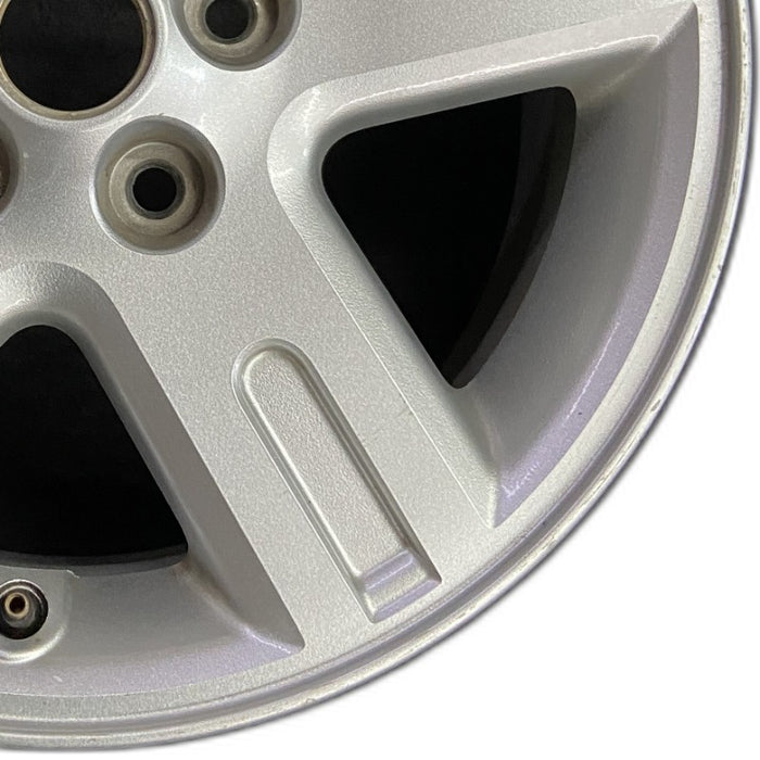 16" ESCAPE 05-08 VIN H 8th digit Hybrid 16x7 aluminum 5 spoke exposed lugs grooved spoke Original OEM Wheel Rim