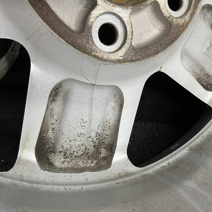 16" ESCAPE 05-08 VIN H 8th digit Hybrid 16x7 aluminum 5 spoke exposed lugs grooved spoke Original OEM Wheel Rim