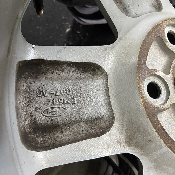 16" ESCAPE 05-08 VIN H 8th digit Hybrid 16x7 aluminum 5 spoke exposed lugs grooved spoke Original OEM Wheel Rim