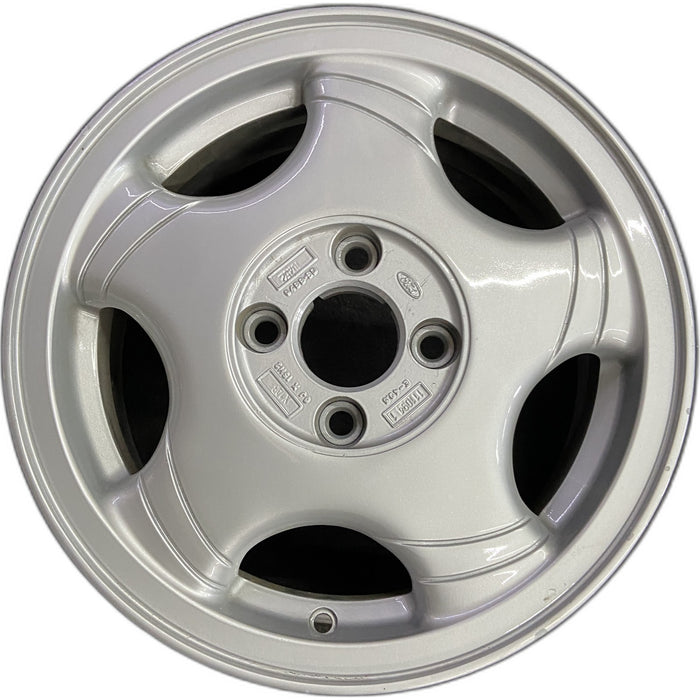 15" MYSTIQUE 95-98 15x6, aluminum, 5 spoke, straight Original OEM Wheel Rim - Front View