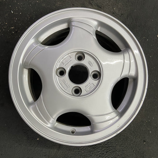 15" MYSTIQUE 95-98 15x6, aluminum, 5 spoke, straight Original OEM Wheel Rim - Angle View