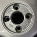 15" MYSTIQUE 95-98 15x6, aluminum, 5 spoke, straight Original OEM Wheel Rim - Back View