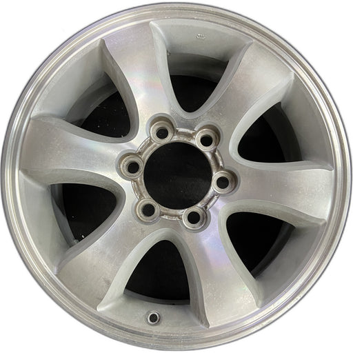 17" 4 RUNNER 03-09 17x7.5, 6 spoke Original OEM Wheel Rim - Front View