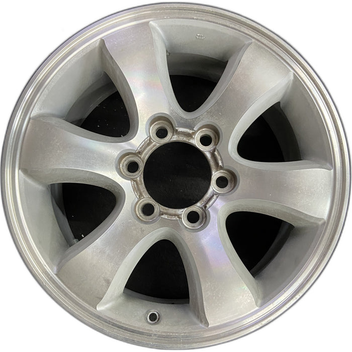 17" 4 RUNNER 03-09 17x7.5, 6 spoke Original OEM Wheel Rim - Front View