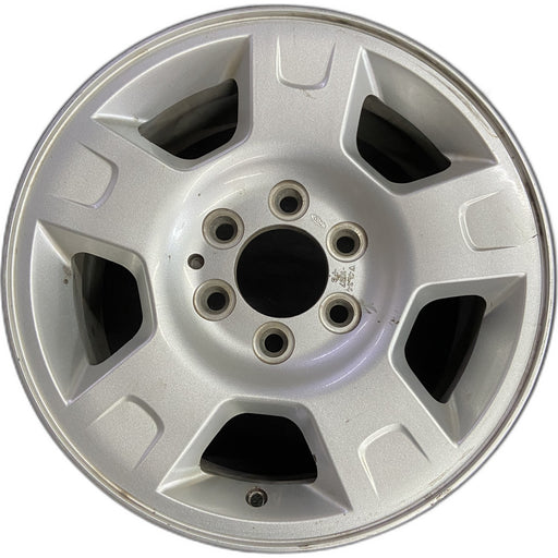 17" FORD F150 PICKUP 04 , 17x7.5, aluminum , indented spoke ends Original OEM - Front View