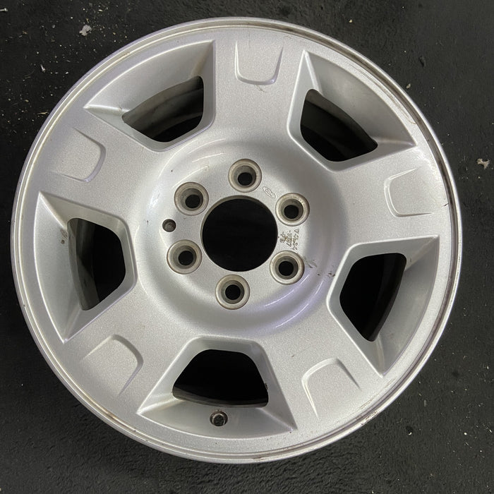 17" FORD F150 PICKUP 04 , 17x7.5, aluminum , indented spoke ends Original OEM - Angle View