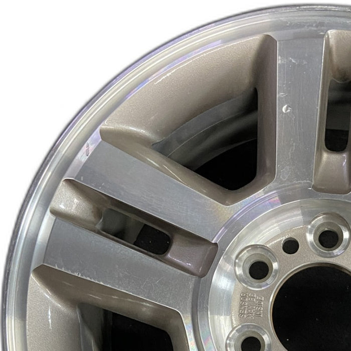 18" FORD F150 PICKUP 04 New Style 18x7.5 aluminum 5 spoke machined face split spokes pockets Original OEM Wheel Rim