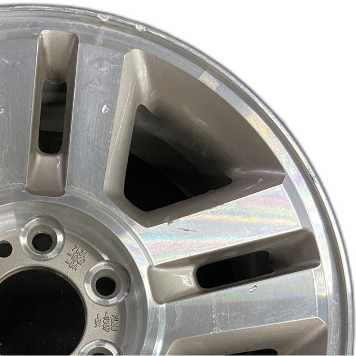 18" FORD F150 PICKUP 04 New Style 18x7.5 aluminum 5 spoke machined face split spokes pockets Original OEM Wheel Rim