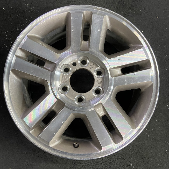 18" FORD F150 PICKUP 04 New Style 18x7.5 aluminum 5 spoke machined face split spokes pockets Original OEM Wheel Rim