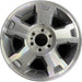 18" FORD F150 PICKUP 09-10 18x7.5, aluminum, 5 spoke, Original OEM Wheel Rim - Front View