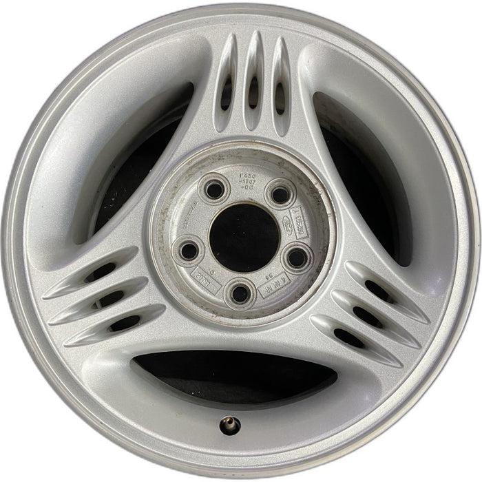 15" MUSTANG 94-95 15x7 w/o exposed lug nuts; w/center cap notch Original OEM - Front View
