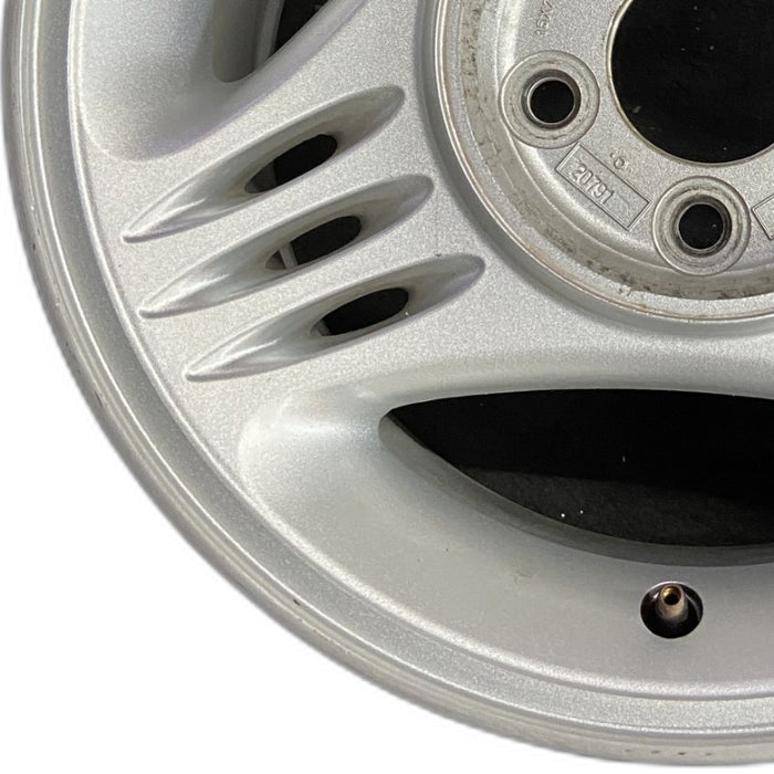 15" MUSTANG 94-95 15x7 w/o exposed lug nuts; w/center cap notch Original OEM - Back View