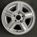 15" ESCAPE 01-04 15x6.5, , aluminum, grooved spokes Original OEM Wheel Rim - Angle View