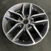 18" GRAND CHEROKEE 17 18x8, aluminum, w/o 75th Anniversary package; polished - Side Profile