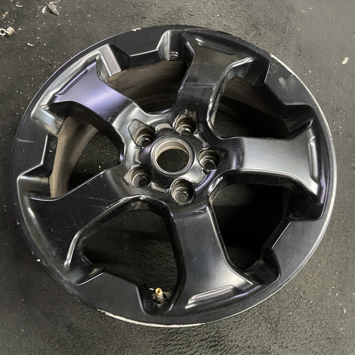 17" FORESTER 22-24 17x7, alloy, 5 spoke Original OEM Wheel Rim - Side Profile
