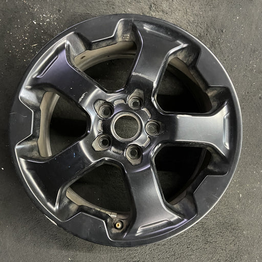 17" FORESTER 22-24 17x7, alloy, 5 spoke Original OEM Wheel Rim - Angle View