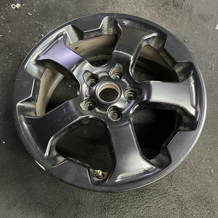 17" FORESTER 22-24 17x7, alloy, 5 spoke Original OEM Wheel Rim - Side Profile