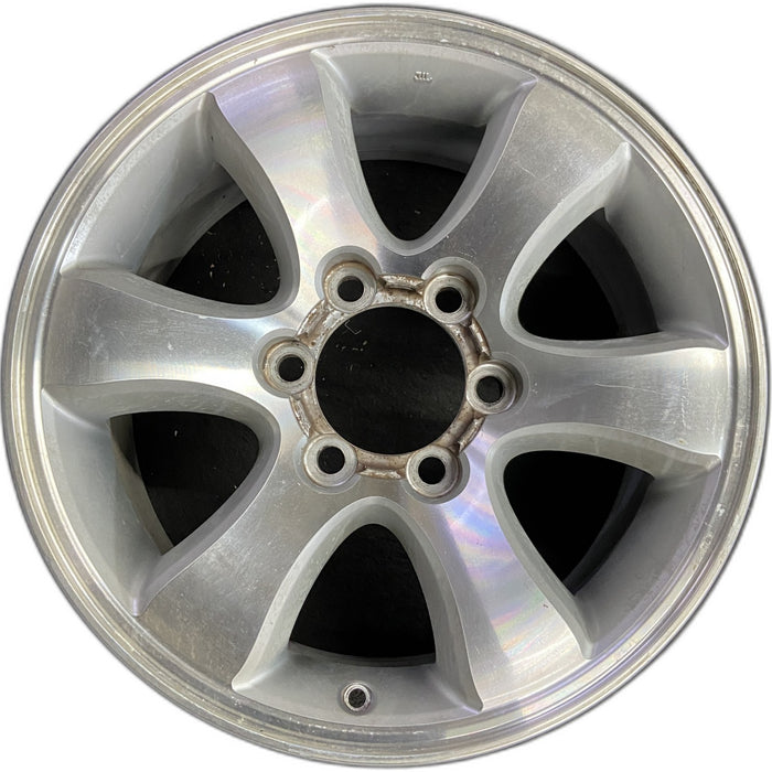 17" 4 RUNNER 03-09 17x7.5, 6 spoke Original OEM Wheel Rim - Front View