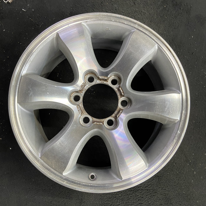 17" 4 RUNNER 03-09 17x7.5, 6 spoke Original OEM Wheel Rim - Angle View