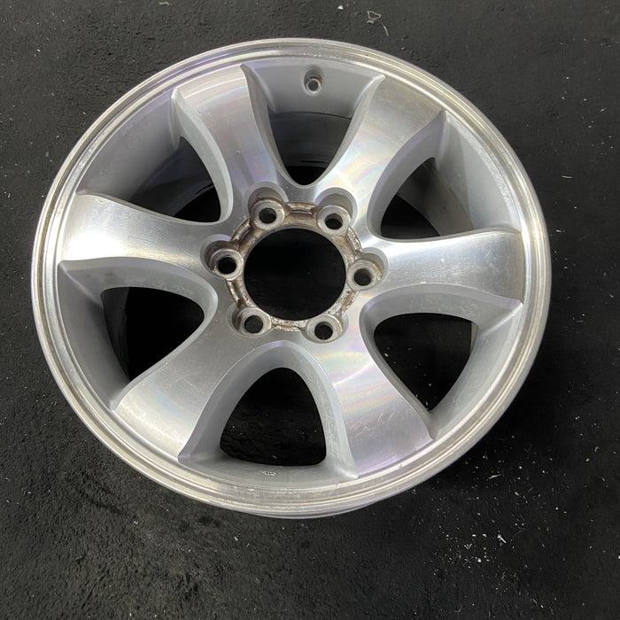 17" 4 RUNNER 03-09 17x7.5, 6 spoke Original OEM Wheel Rim - Close-Up Detail