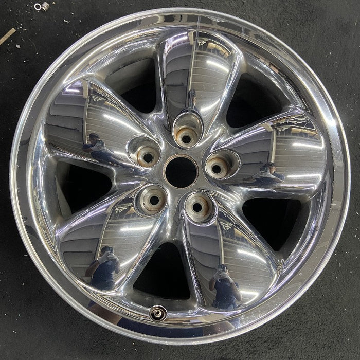 20" DODGE 1500 PICKUP 02-03 20x9 aluminum chrome clad chrome plastic Original OEM Wheel Rim