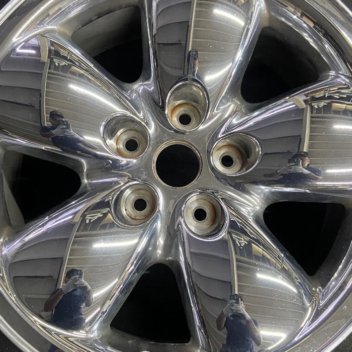 20" DODGE 1500 PICKUP 02-03 20x9 aluminum chrome clad chrome plastic Original OEM Wheel Rim
